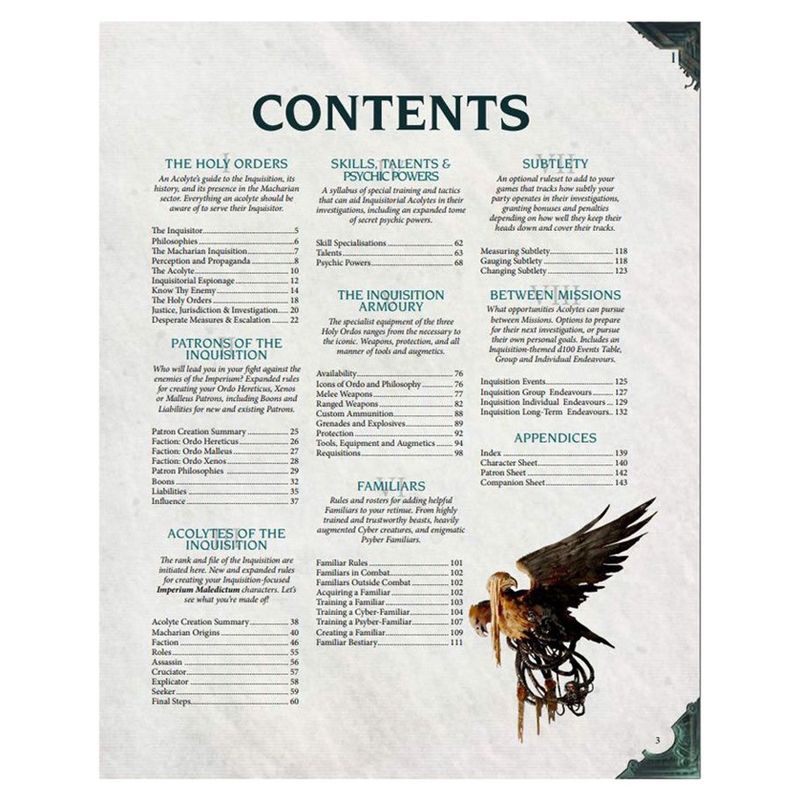 Warhammer 40,000 Roleplay: Imperium Maledictum: Inquisition Player's Guide