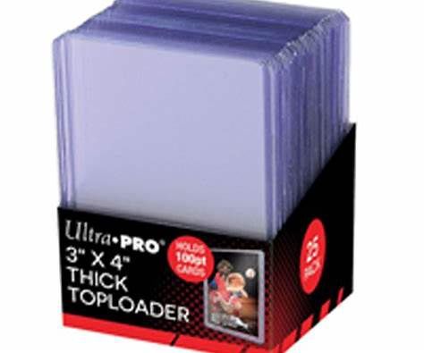 Toploader: 3in x 4in 75pt Thick (25)