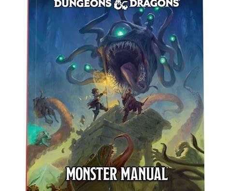 Dungeons &amp; Dragons RPG: Monster Manual Hard Cover (2024)