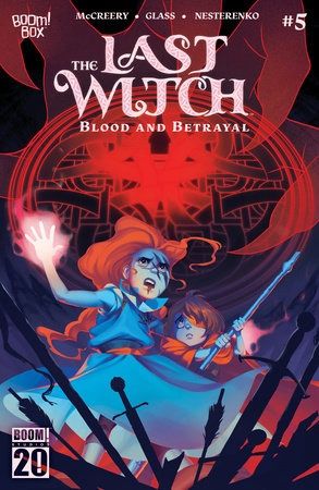 The Last Witch: Blood &amp; Betrayal #5 A Main (Dressed, Glass)