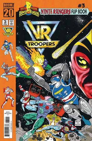 VR Troopers/Power Rangers Flipbook Facsimile Edition #3 A Main (Dressed, Smith)