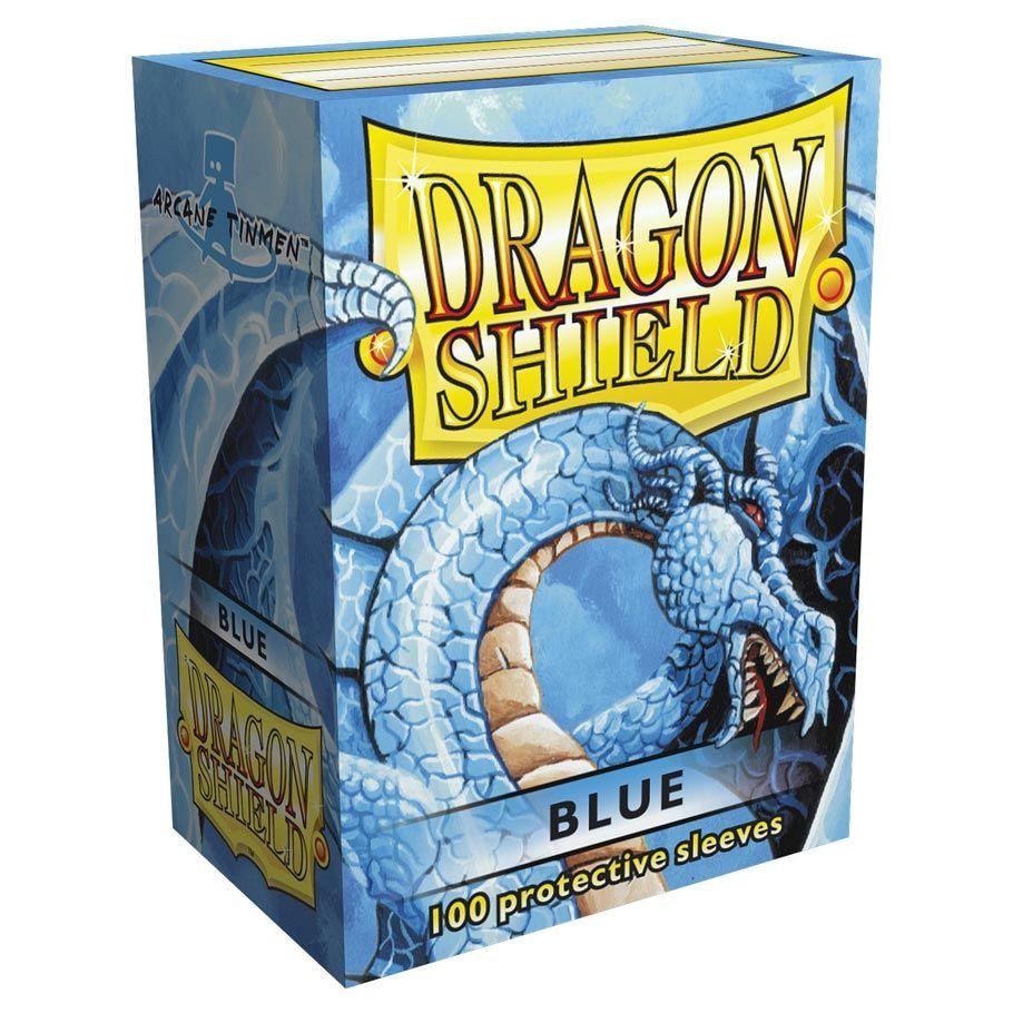 Dragon Shields: (100) Blue
