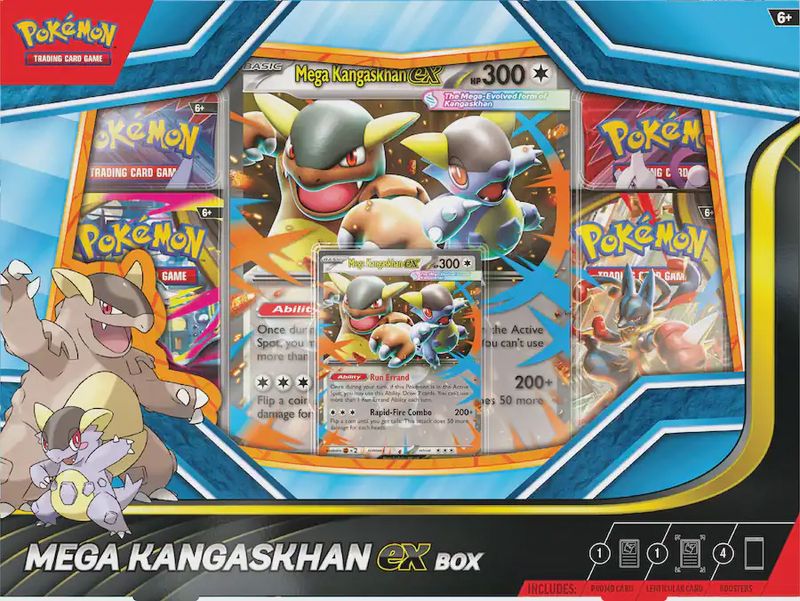 Pokémon TCG: Mega Kangaskhan EX Box