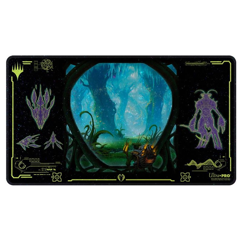 Playmat: Magic the Gathering: Edge of Eternities: Holofoil: Green