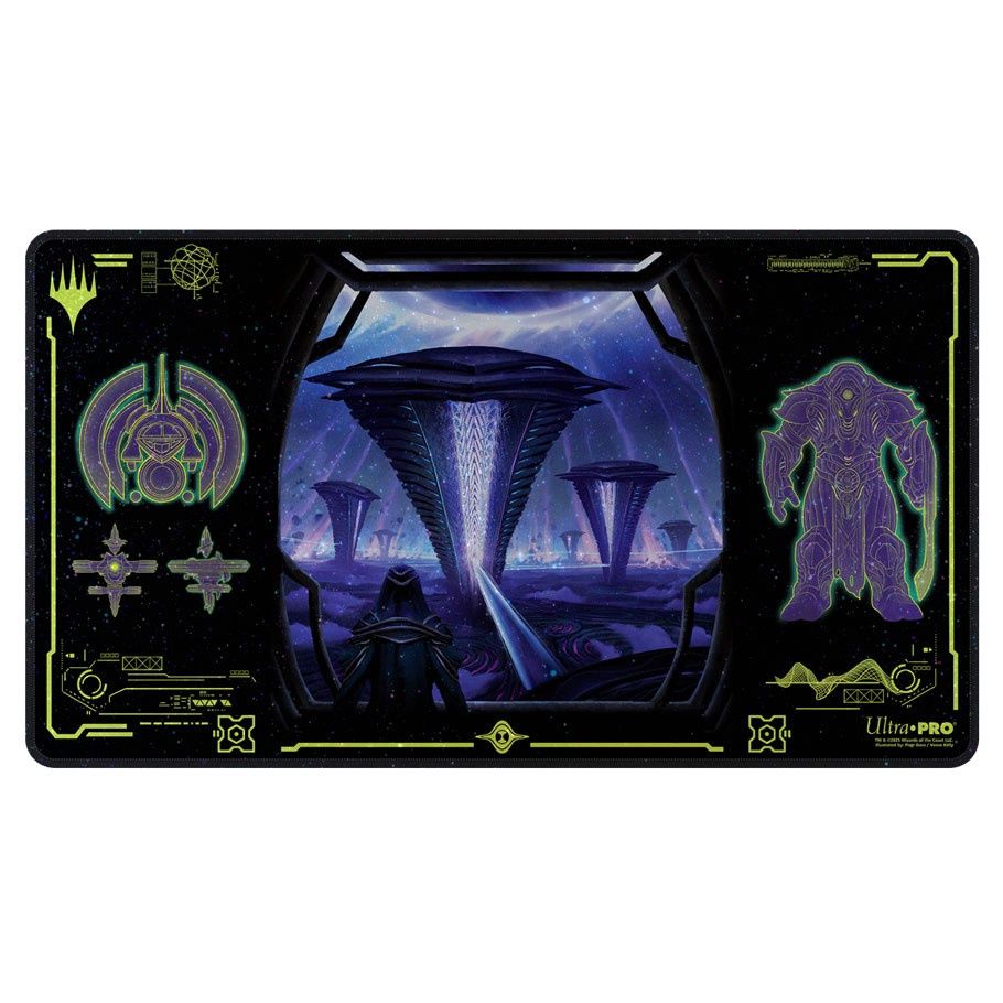 Playmat: Magic the Gathering: Edge of Eternities: Holofoil: Black