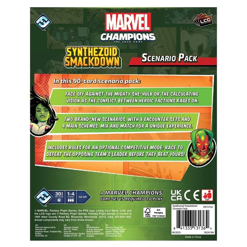 Marvel Champions LCG: Synthezoid Smackdown Scenario Pack
