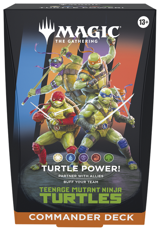 Magic The Gathering : Teenage Mutant Ninja Turtles Commander Deck