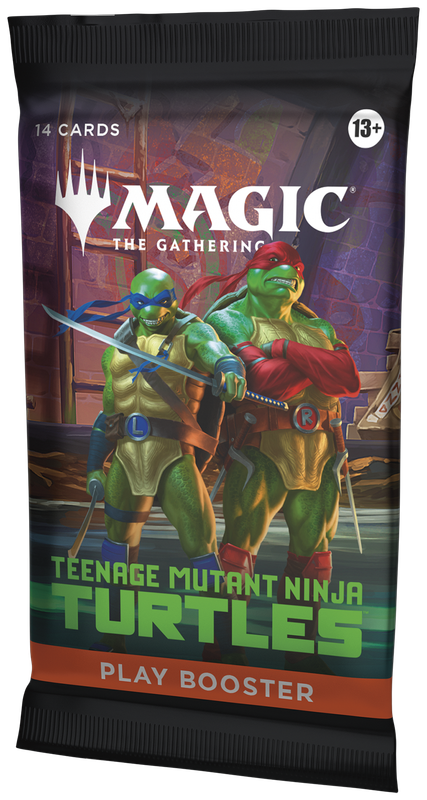 Magic The Gathering : Teenage Mutant Ninja Turtles Play Booster Pack
