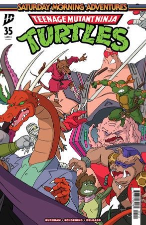 Teenage Mutant Ninja Turtles: Saturday Morning Adventures #35 Cover A (Schoening Connecting Cover Set)