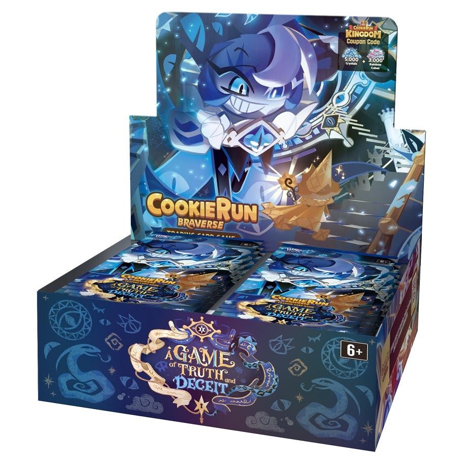CookieRun TCG: Set 4: A Game of Truth and Deceit Booster Display