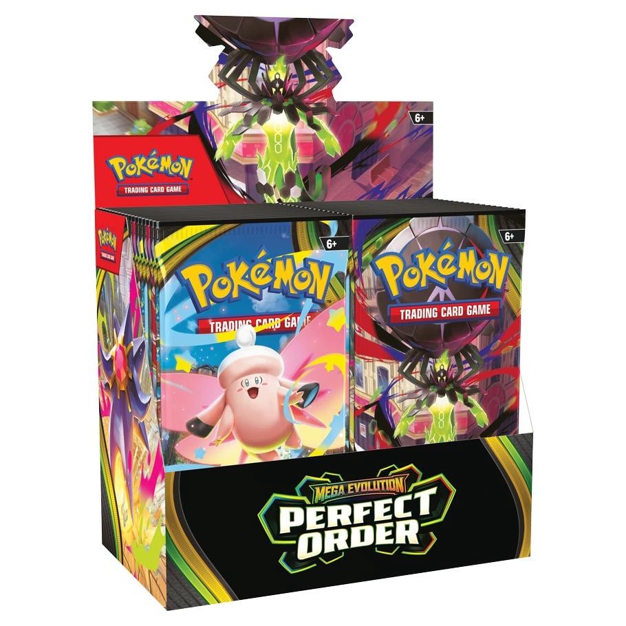 Pokémon Mega Evolution 3: Perfect Order Booster Display