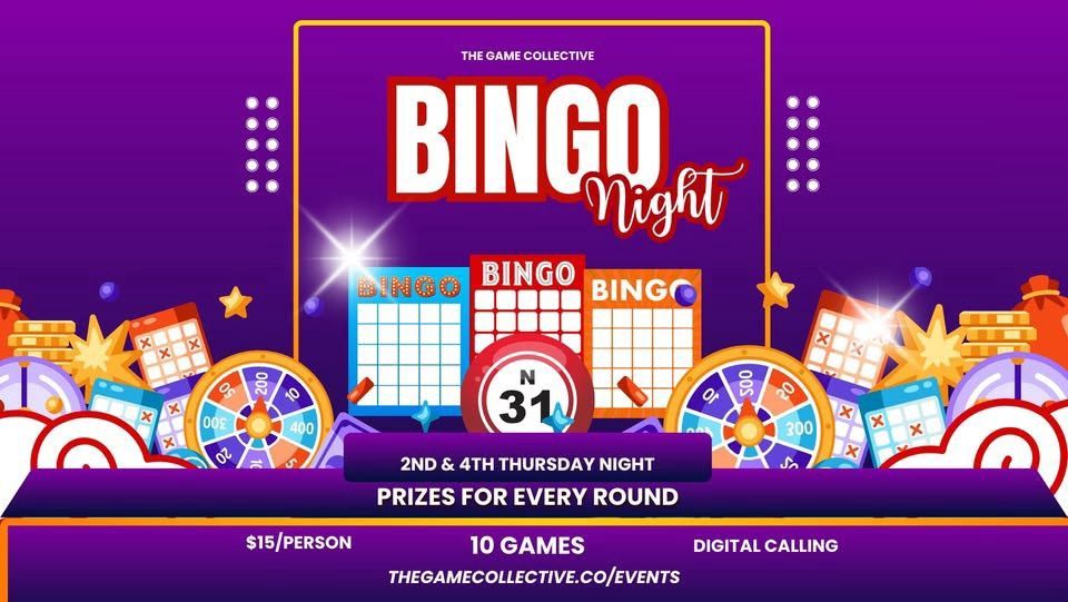 Thursday Night Bingo Social 4/9/2026 6:30PM-8:30PM