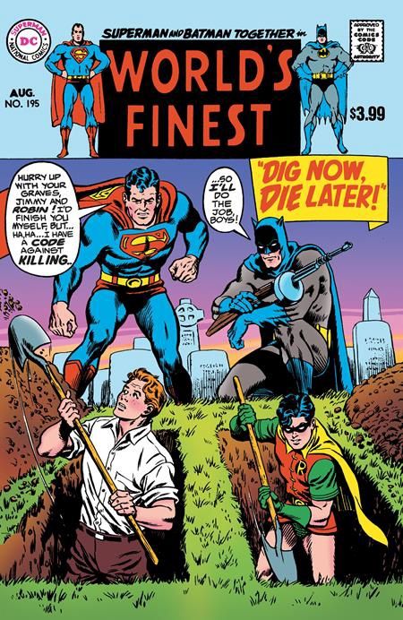 WORLDS FINEST COMICS #195 FACSIMILE EDITION CVR A CURT SWAN
