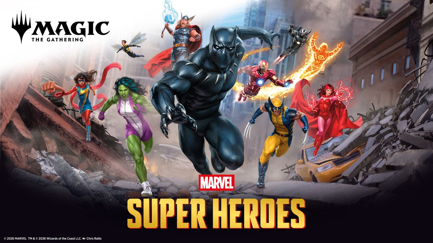 Marvel Super Heroes Prerelease Event 6/20/2026 @ 12PM
