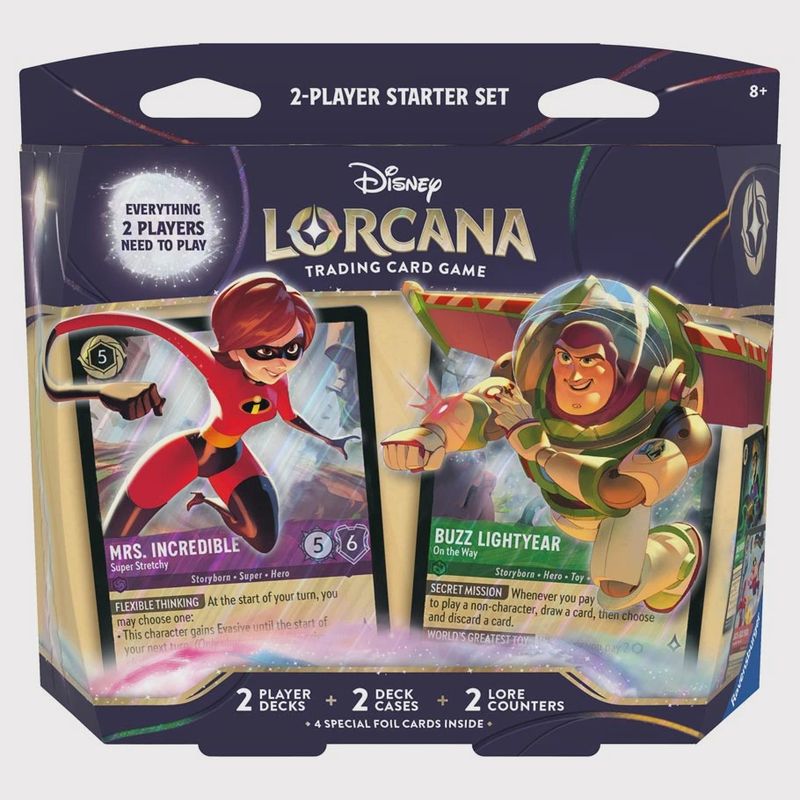 Disney Lorcana: 2-Player Deck: Elastigirl/Buzz Lightyear