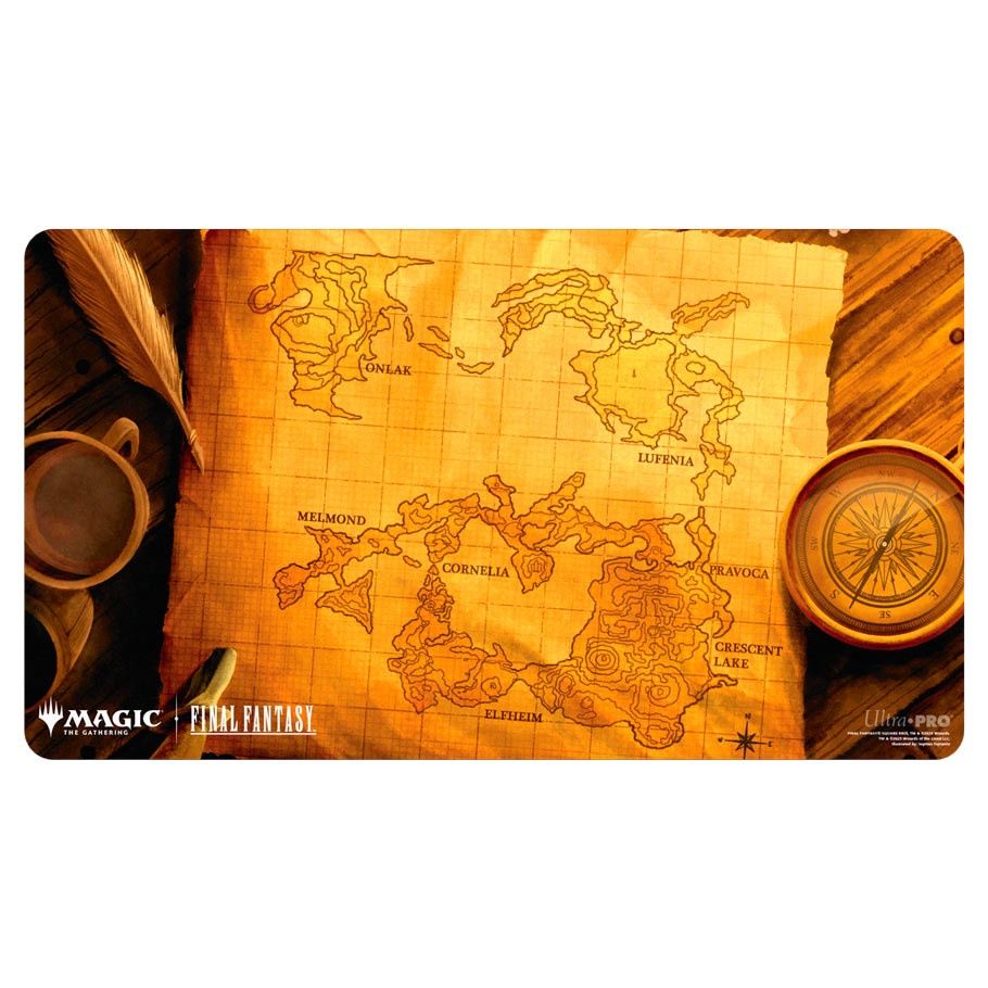 Playmat: Magic the Gathering: Final Fantasy: World Map Playmat: Magic the Gathering: Final Fantasy: World Map