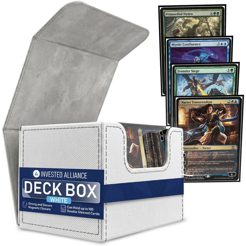 White MTG Deck Box