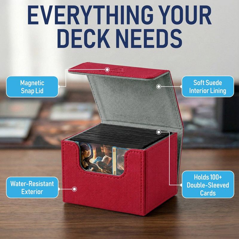 Red MTG Deck Box