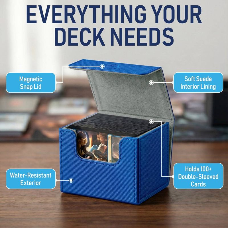 Blue MTG Deck Box