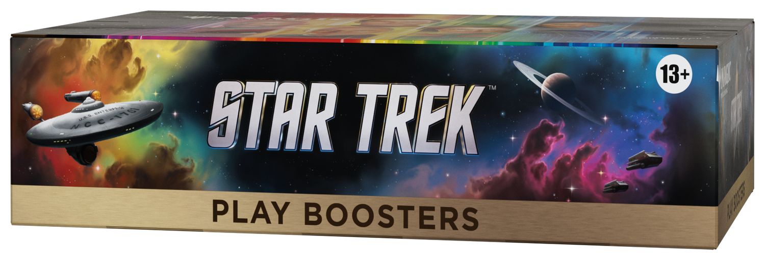 Magic: The Gathering Star Trek Play Booster Display