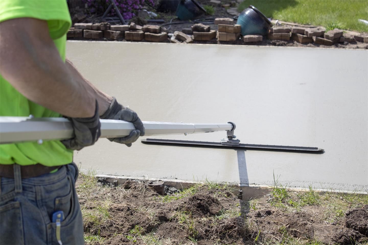 Marshalltown 1-3/4" Octagon Swage Handle 72"