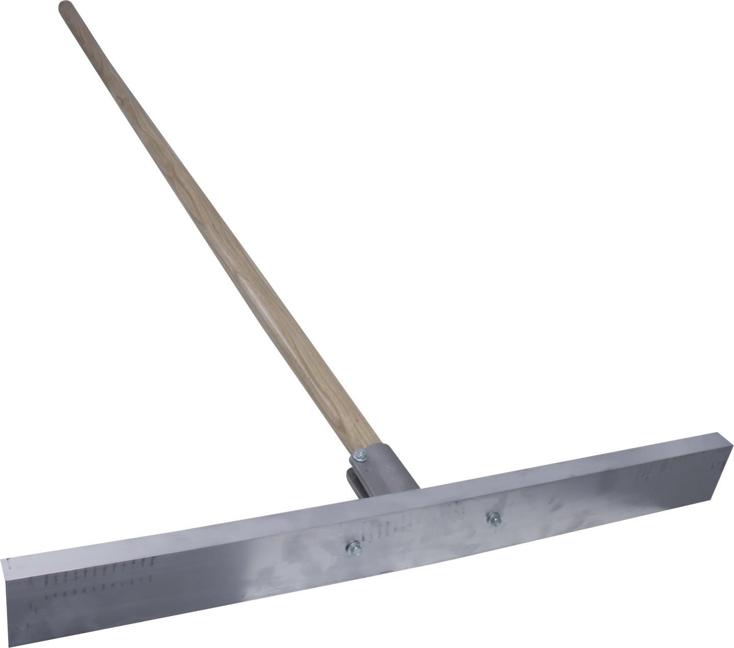 Marshalltown Magnesium Asphalt Lute 30"x3" With 66" Wood Handle