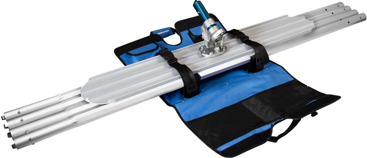 Marshalltown Bull Float Kit w/ Rock It Adjustable Bracket &amp; Swaged Style Octagon Handle