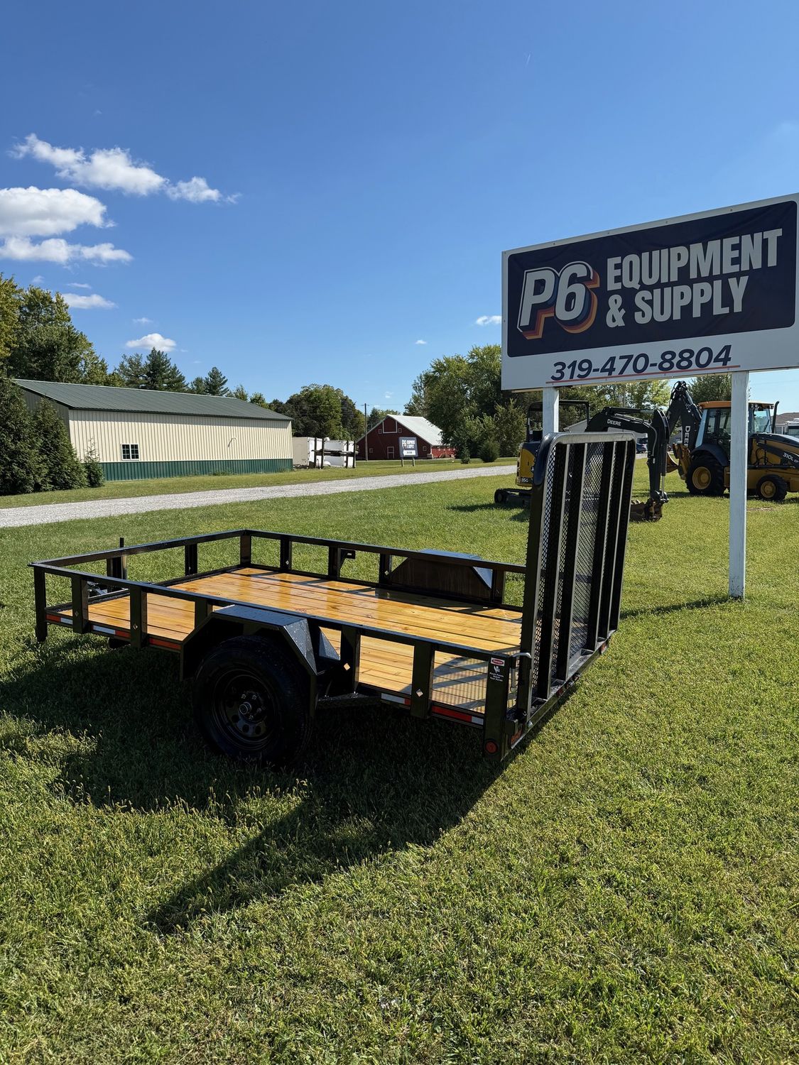 Heartland 10' Single Utility Trailer