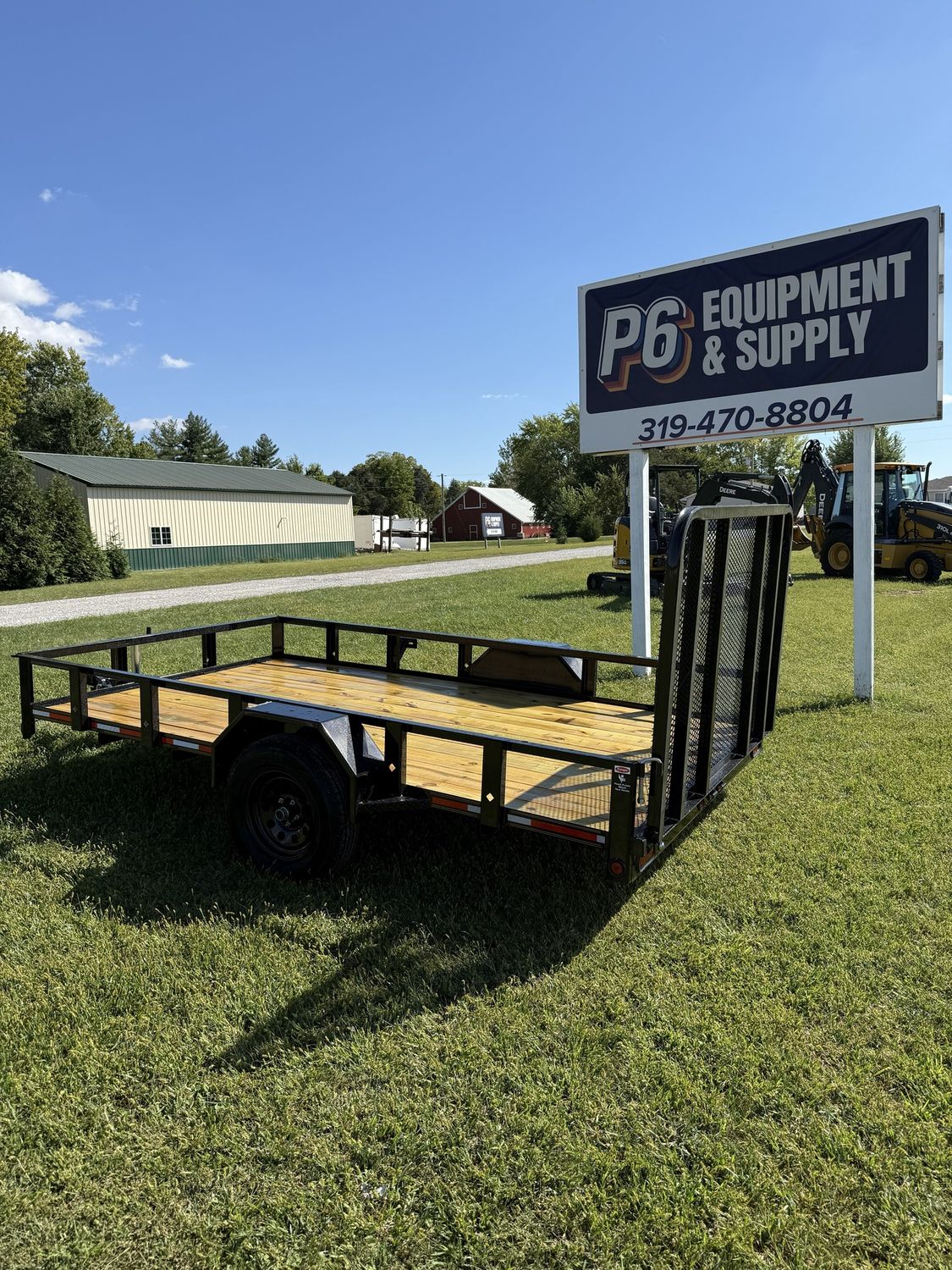 Heartland 12' Single Utility Trailer