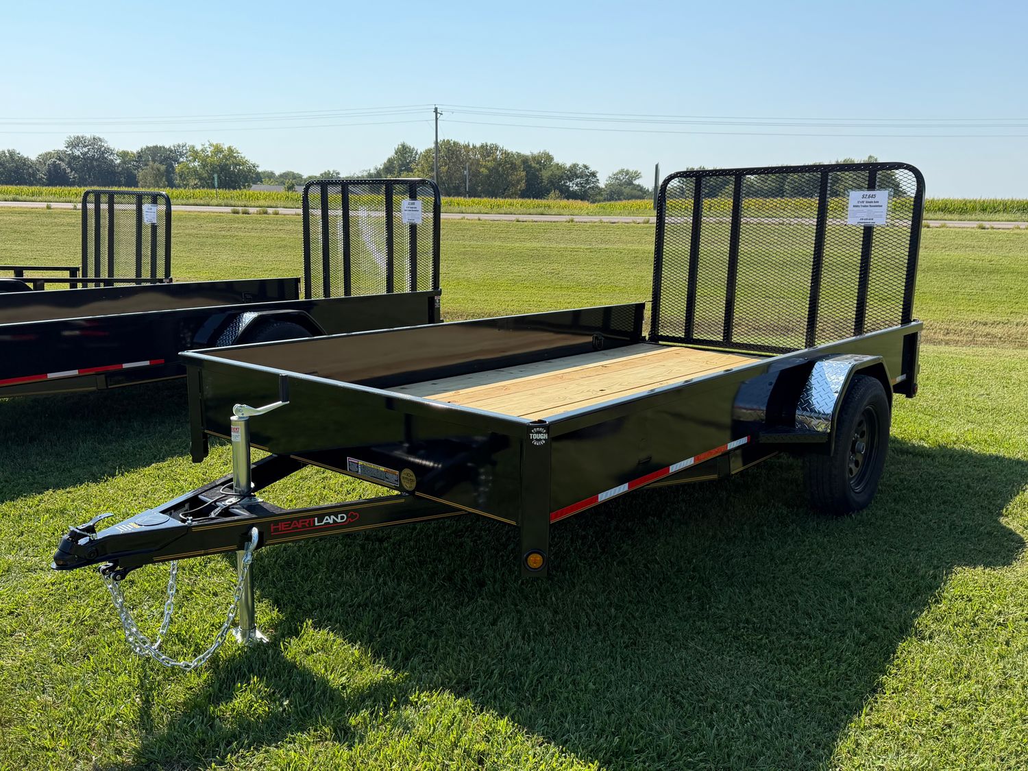 Heartland 12' Single Utility Trailer
