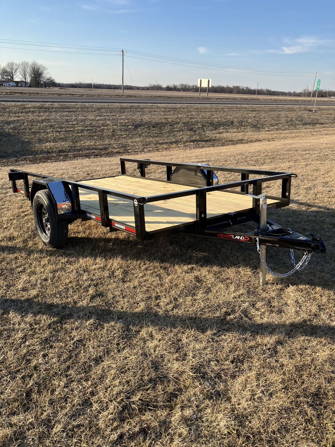 Heartland 12' Single Tilt Utility Trailer