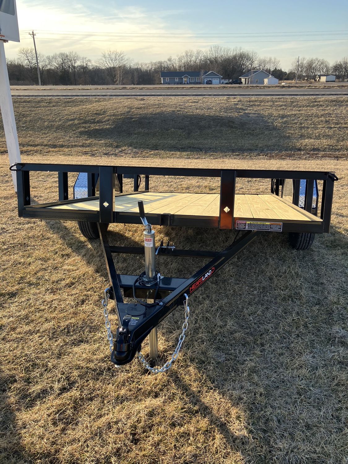 Heartland 12' Single Tilt Utility Trailer
