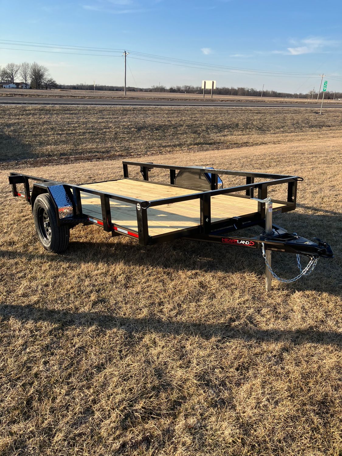 Heartland 12' Single Tilt Utility Trailer