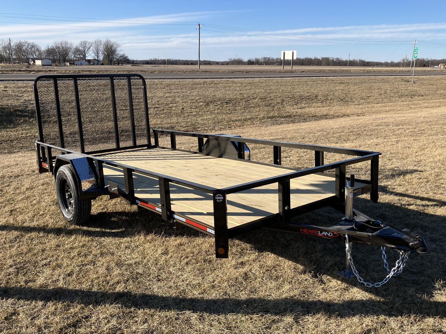 Heartland 14' Single Utility Trailer
