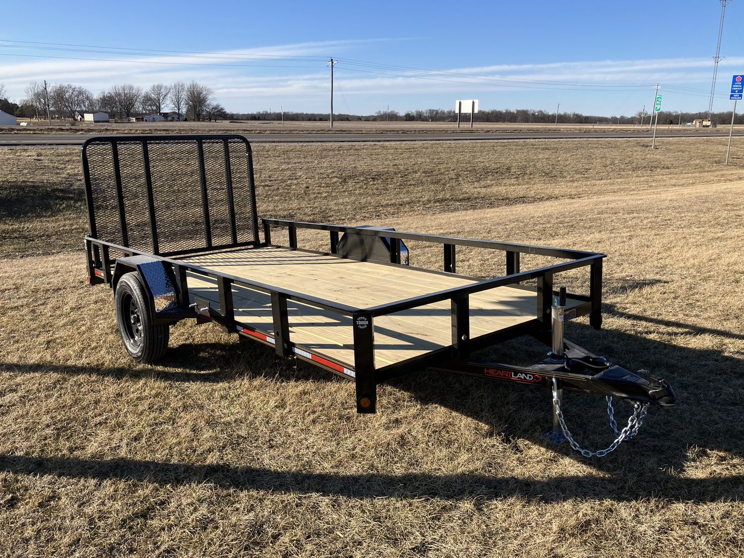 Heartland 14' Single Utility Trailer