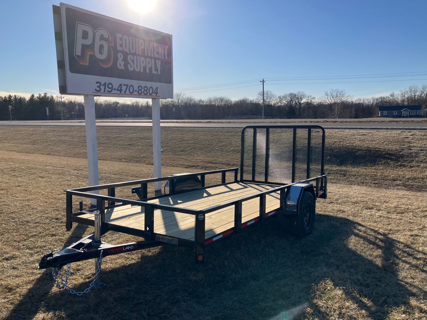 Heartland 14' Single Utility Trailer