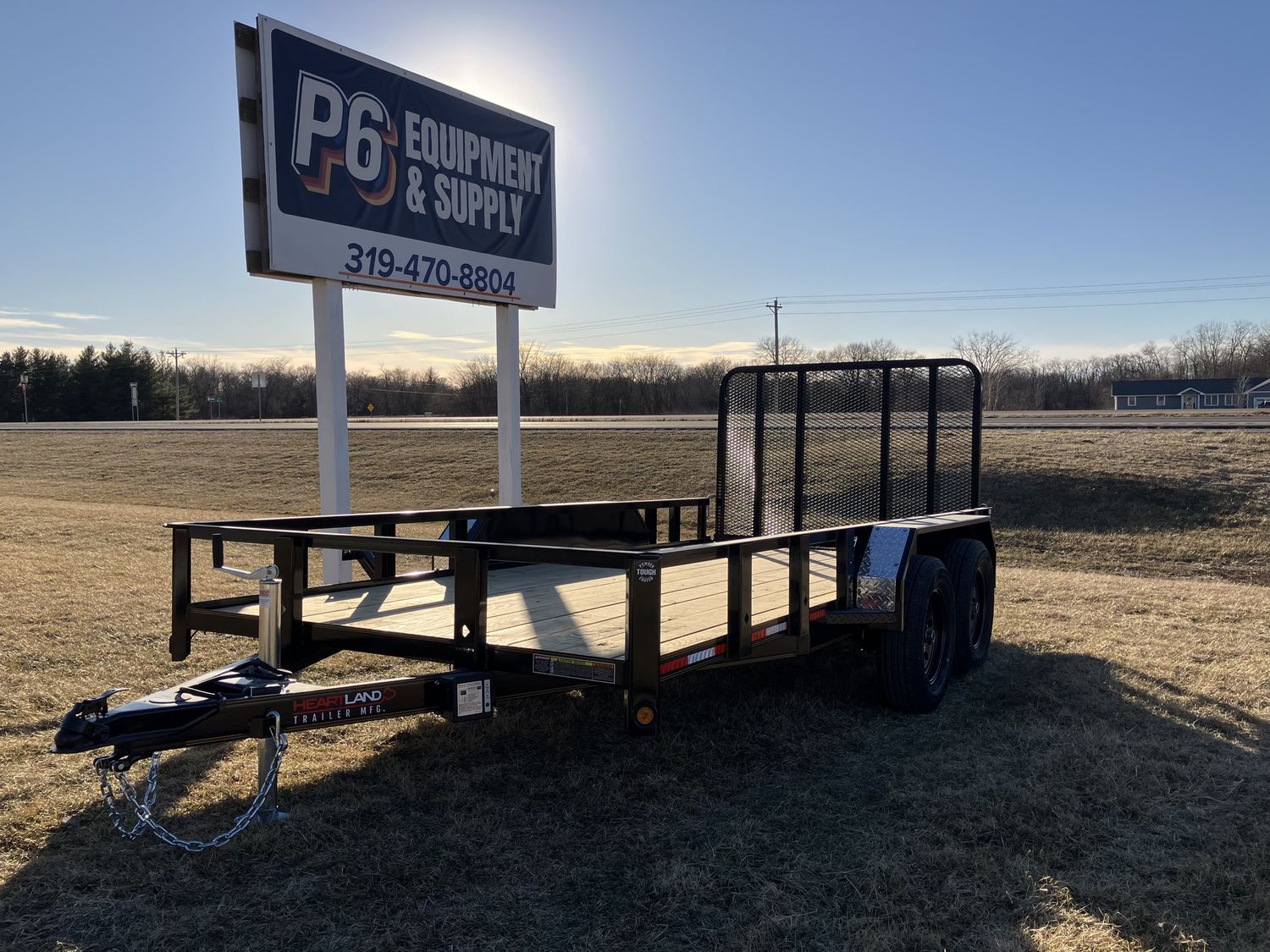 Heartland 14' Tandem Utility Trailer