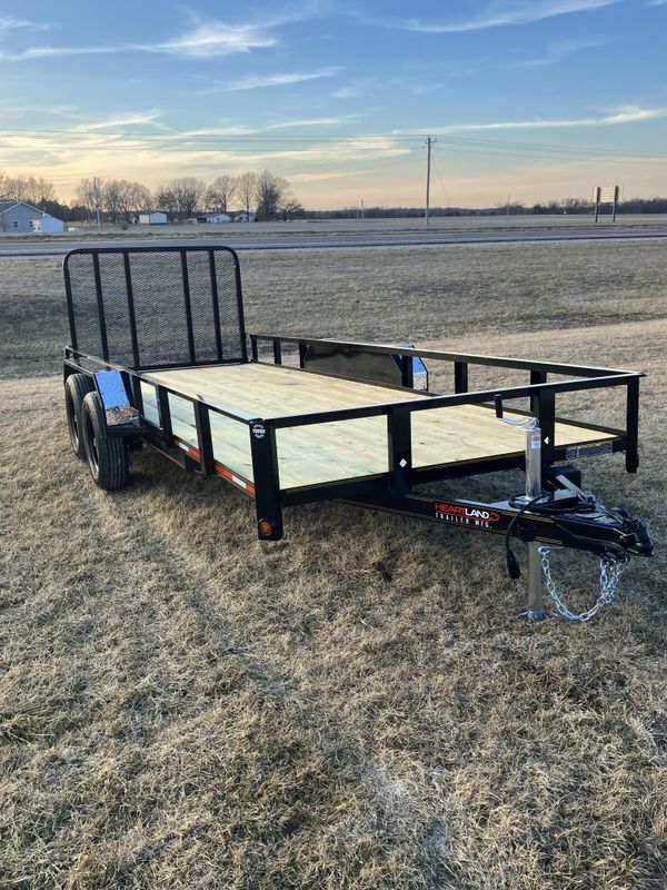 Heartland 18' Tandem Utility Trailer