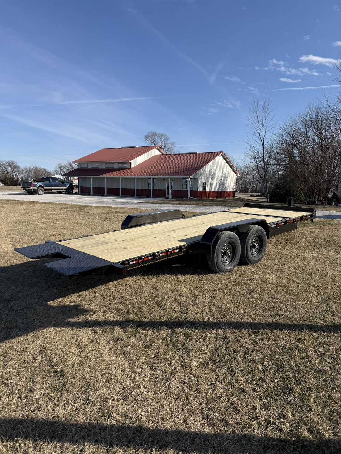 Heartland 22' Super Duty Sure Tilt W/ Tool Box &amp; Cushion Cylinder 14K GVW