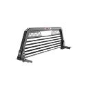 Weather Guard ® Aluminum Louvered Headache Rack, Black