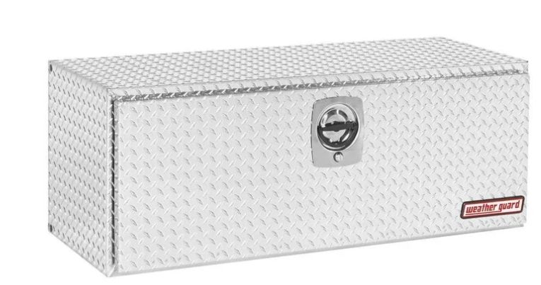 Weather Guard ® Aluminum Compact Under Body Toolbox 8.6 CU FT