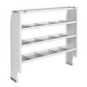 Weather Guard ® Heavy Duty Adjustable 4-Shelf Unit, 60x60x16, White
