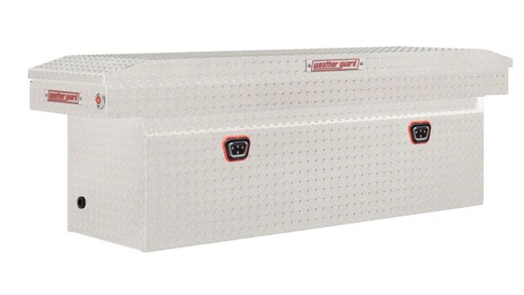 Weather Guard ® Aluminum Full-Size Deep Toolbox 15.0 CU FT, Colour: Clear