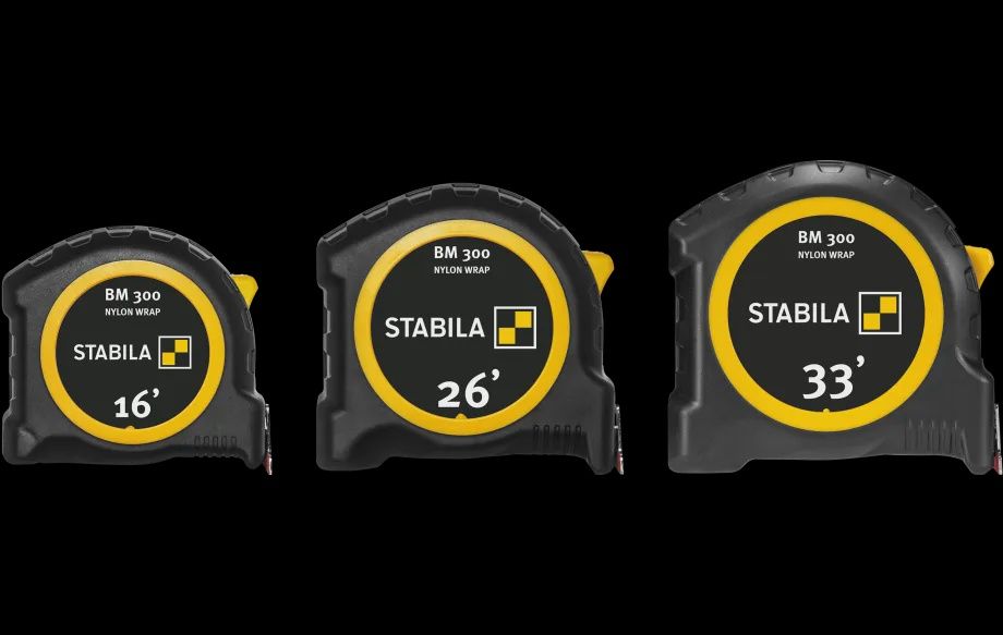 Stabila ® Pocket Tape BM 300, Inch scaling