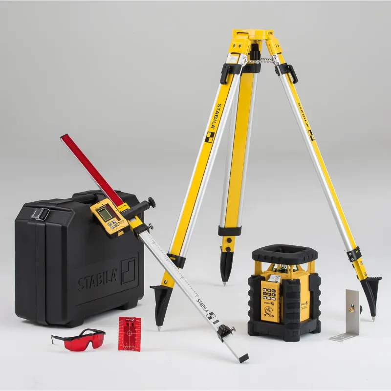 Stabila ® LAR 350 Rotary Laser - 9 Piece kit
