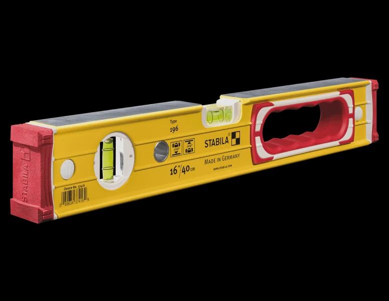 Stabila ® Classic Combo Heavy Duty Level Set Type 196, 48"/16"