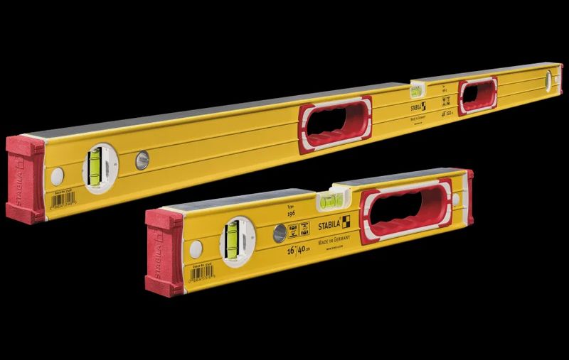 Stabila ® Classic Combo Heavy Duty Level Set Type 196, 48"/16"