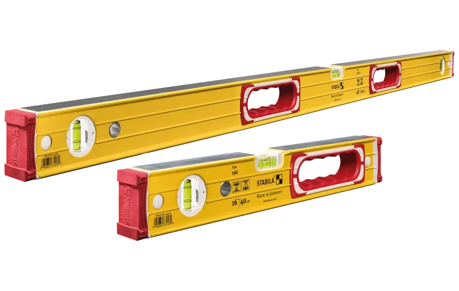 Stabila ® Classic Combo Heavy Duty Level Set Type 196, 48"/16"