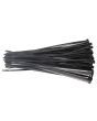 K Tool International Cable Zip Tie 11 Inch Black 100/Pack 50 Pound Tensile