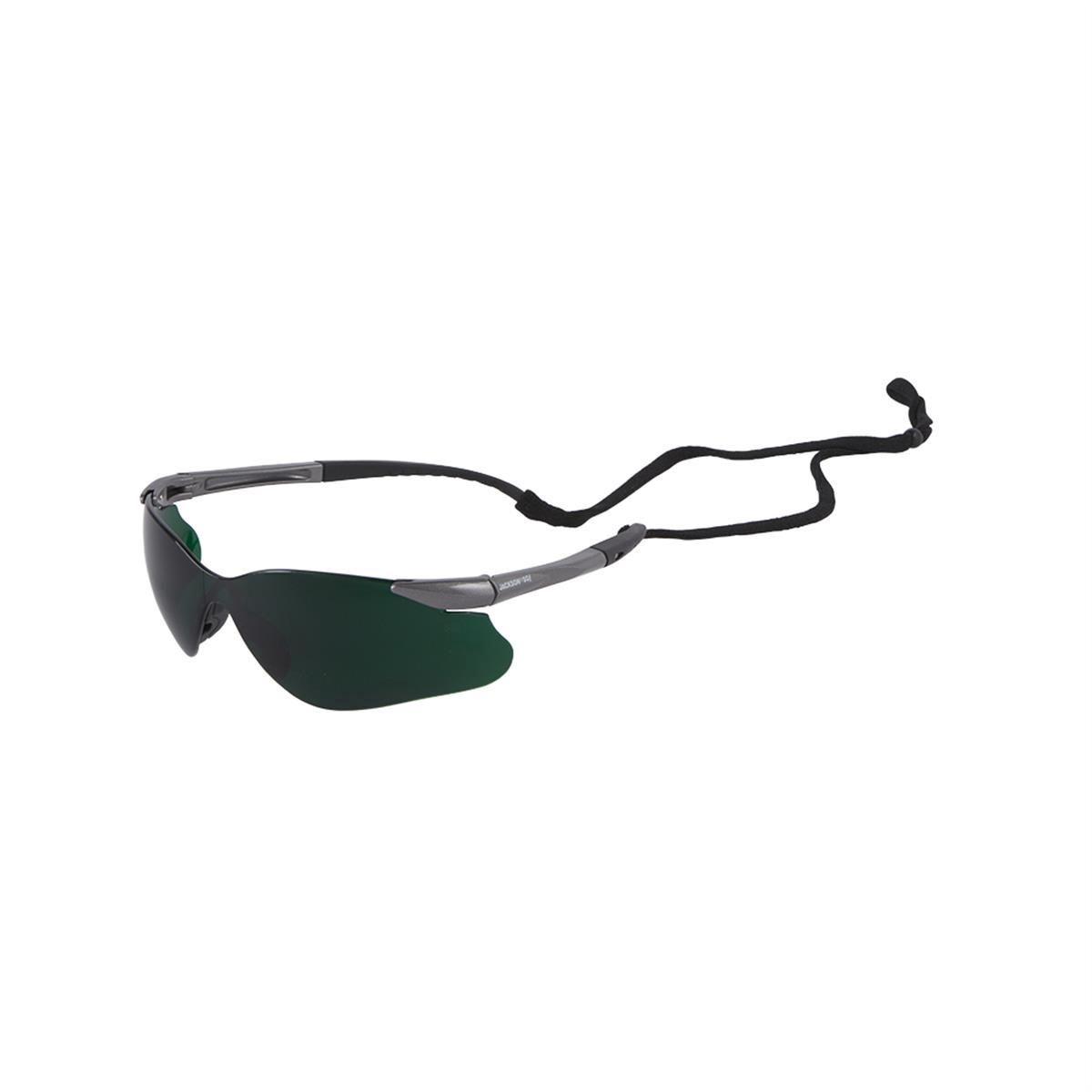 Jackson Safety Glasses - SGf Series - I.R. 5.0 Lens- Gunmetal Frame - Hardcoat Anti-Scratch